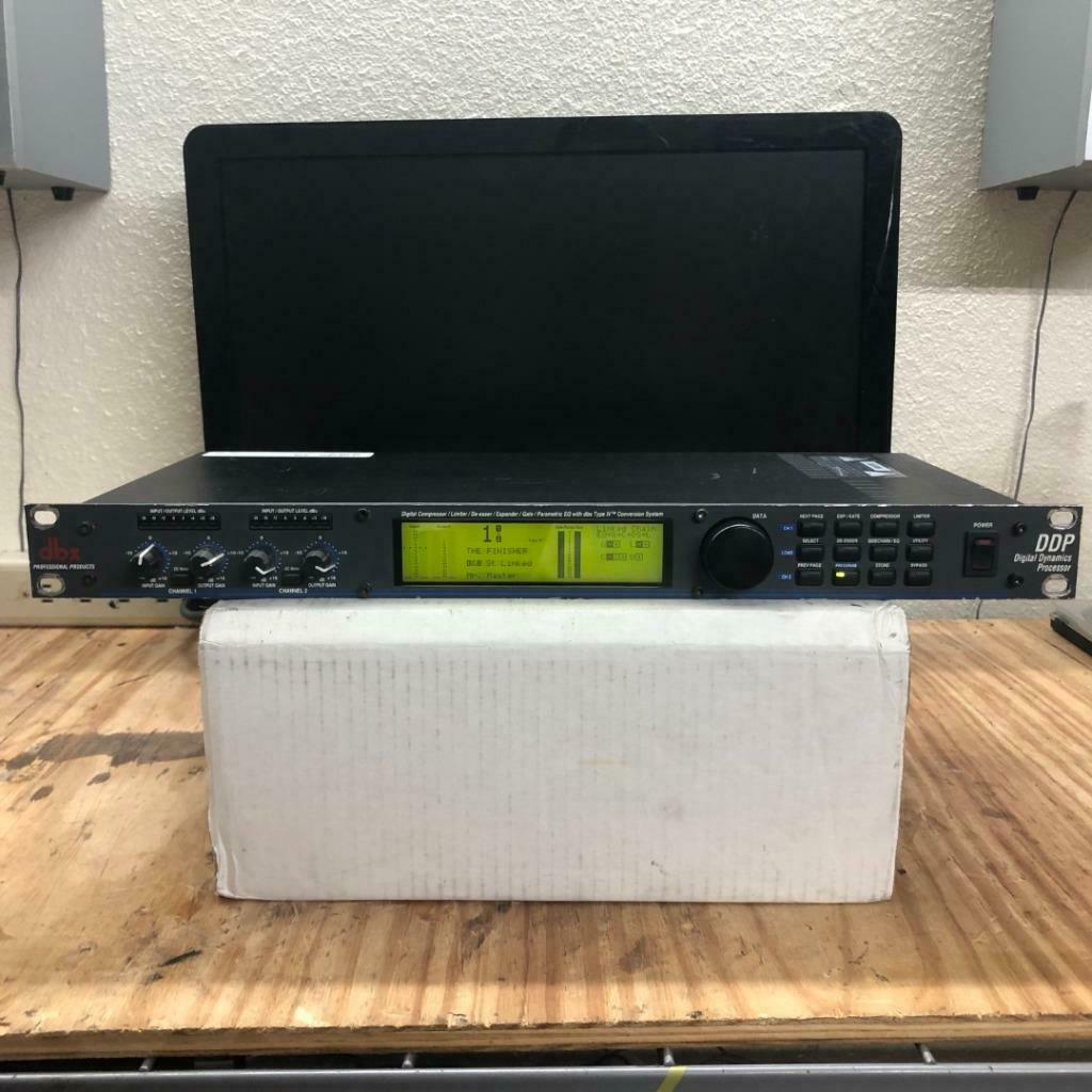 DBX DDP Dynamics Processor AES Digital output Compressor DeEsser